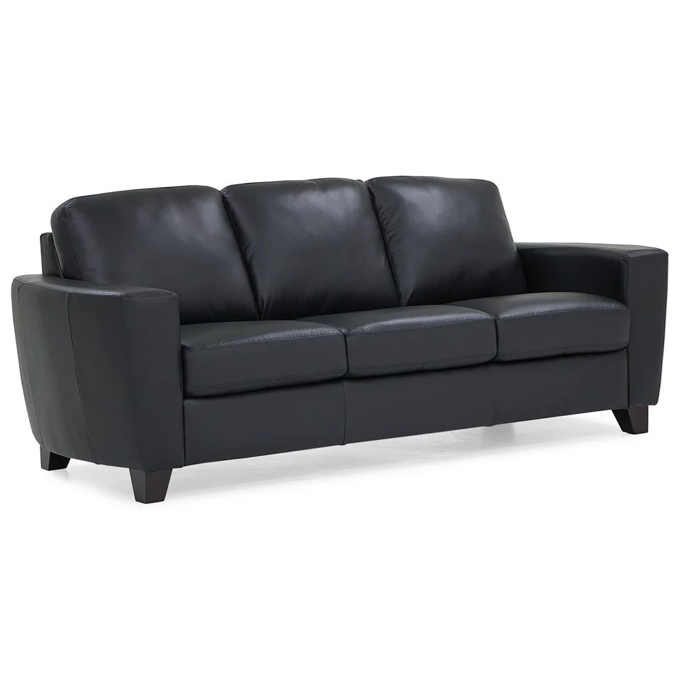 Palliser Leeds 7732801 Contemporary Sofa with Curved Track Arm